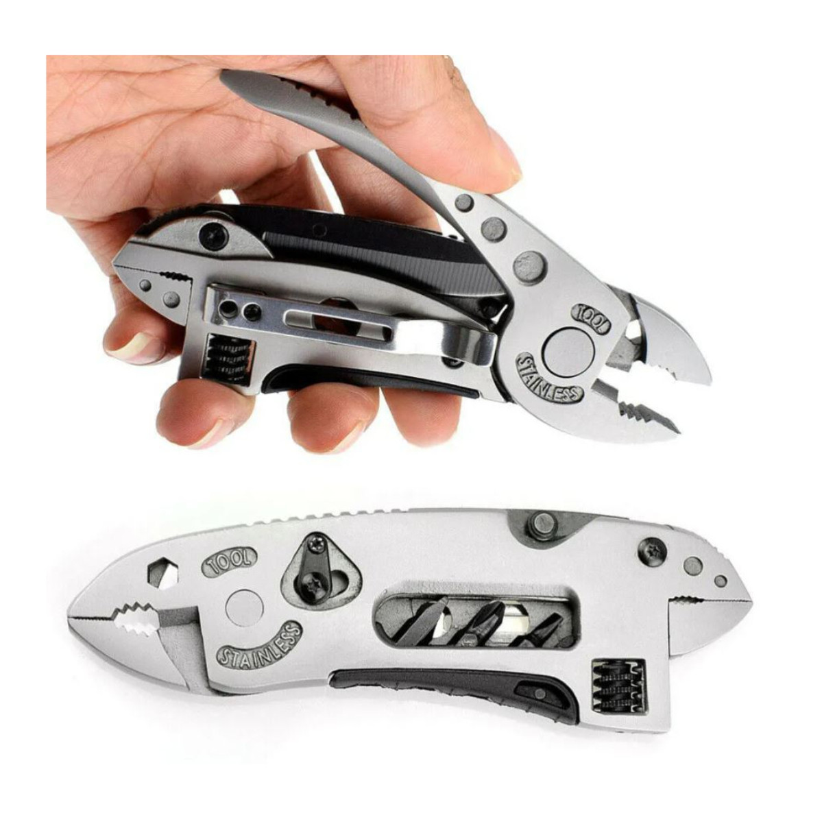 Miniatura 6 de Multi Herramienta Alicate Acampar Navaja